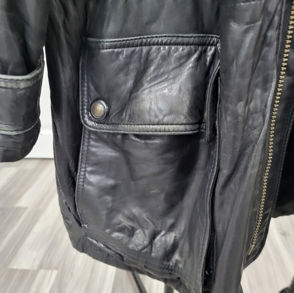 DANIER PURE LEATHER JACKET SIZE XXL. - Picture 6 of 7